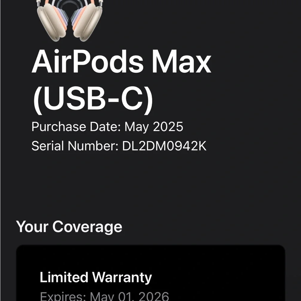 Airpods max midnight